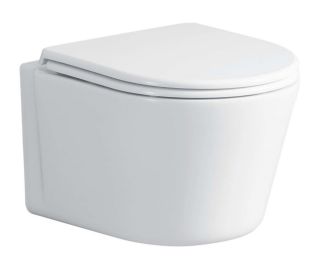 Подвесной унитаз Cerutti SPA Santa Aria CT9666 безободковый широкий белый